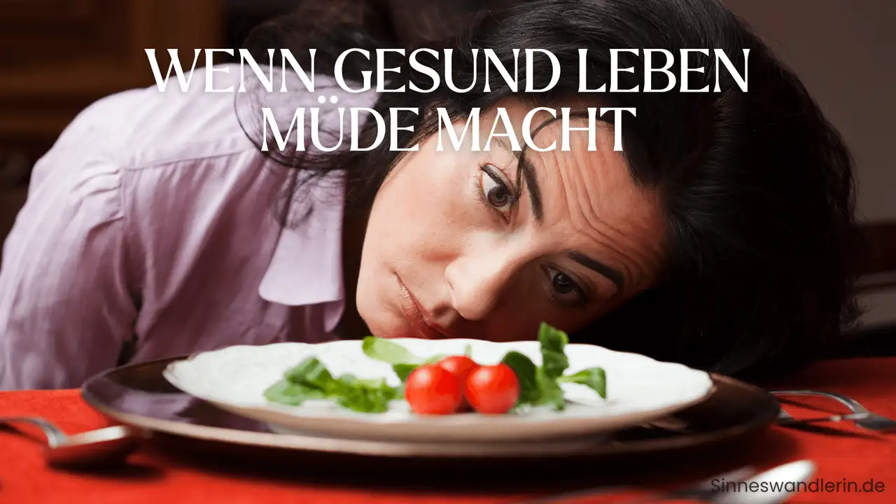 Gesund leben, aber bitte mit Maß