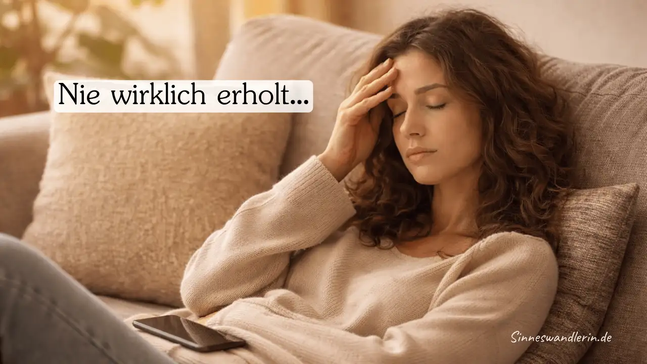 Nie wirklich erholt...