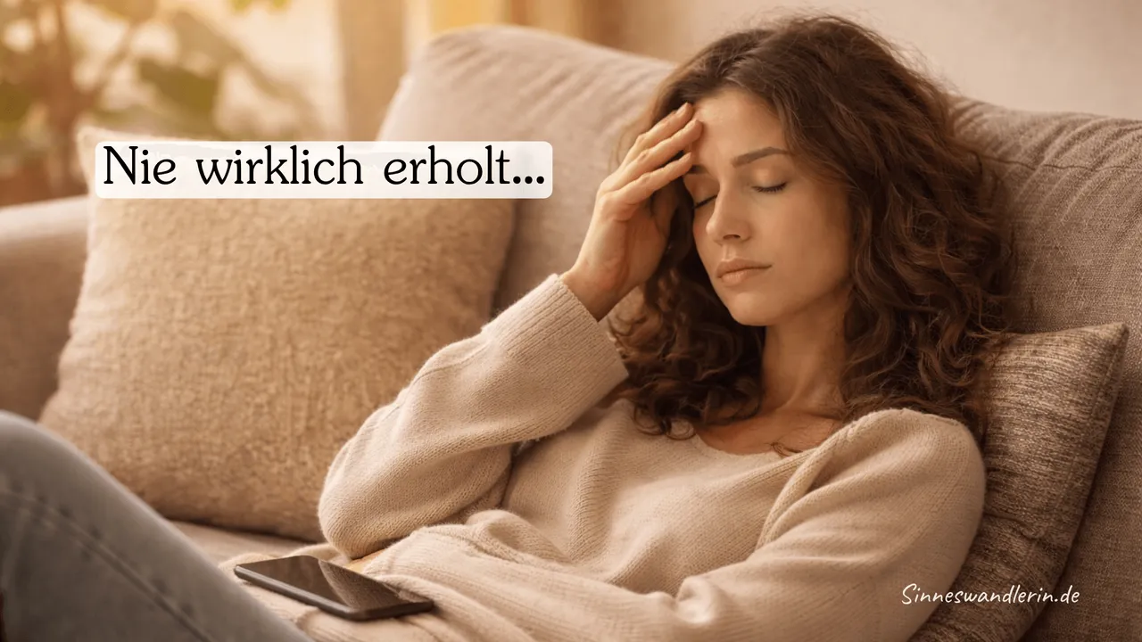 Nie wirklich erholt...